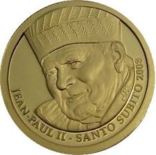 25 Francs Jan Pawel II Santo Subito 2008 